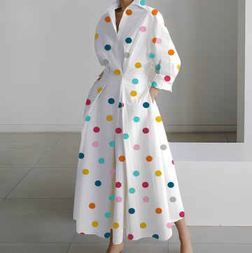 Lavina - Vestido cómodo de estilo holgado