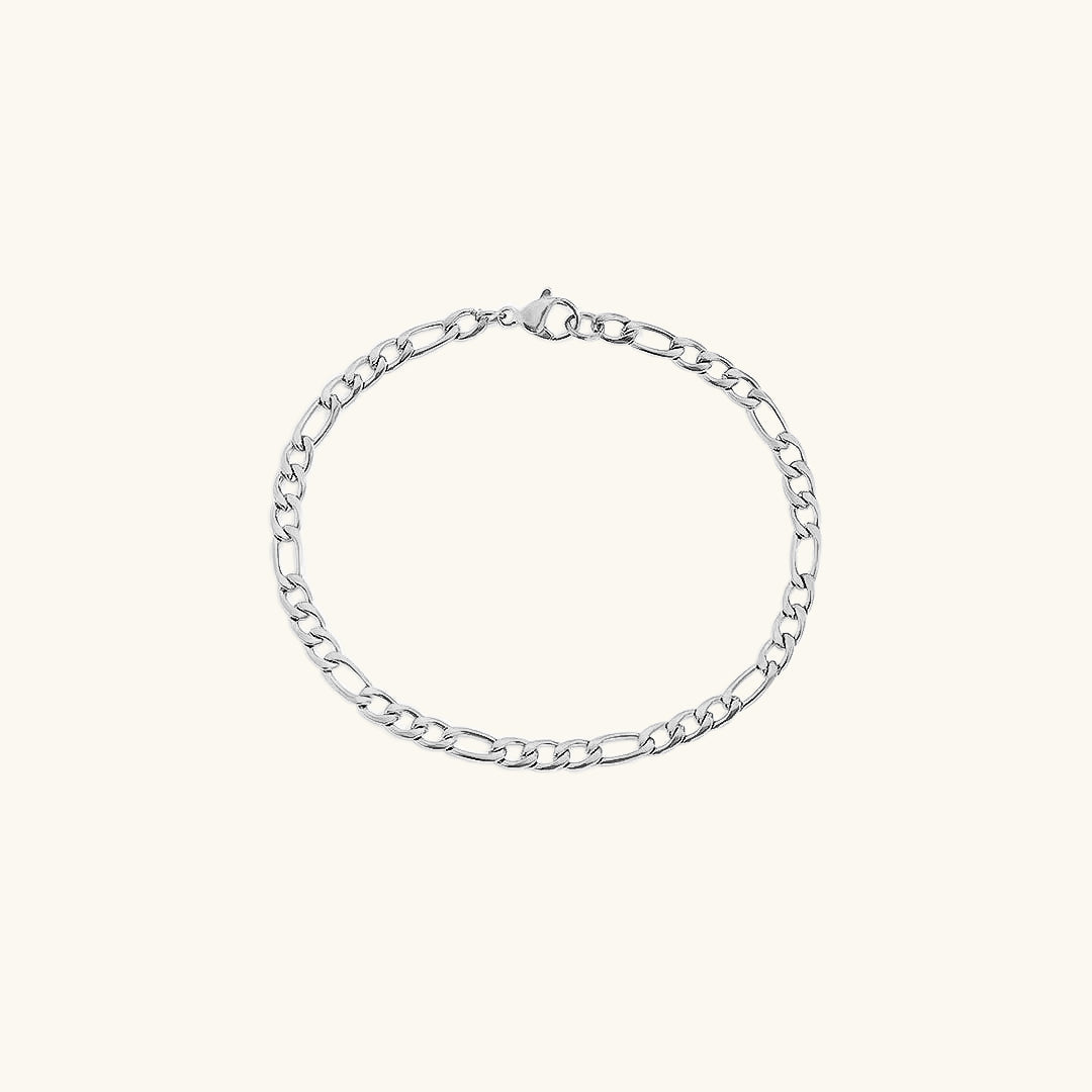 Saturn - Pulsera de eslabones dorados