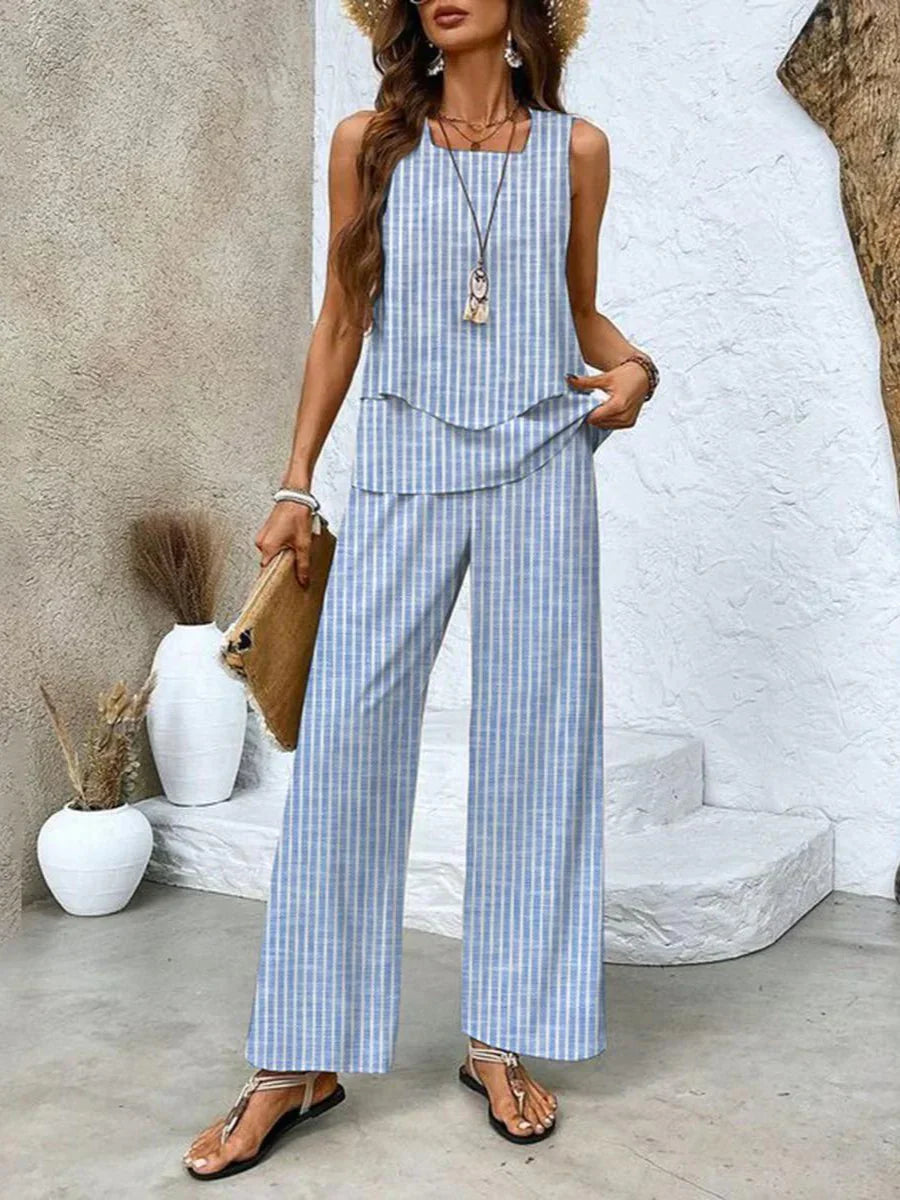 Abigail- Conjunto elegante de dos piezas para mujer