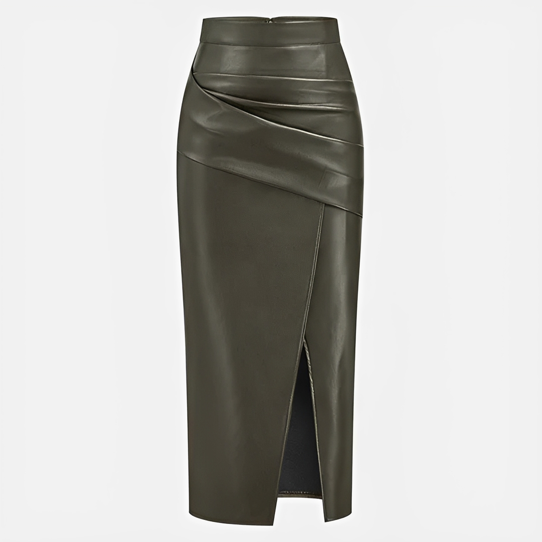 Glyza - Falda midi elegante y chic