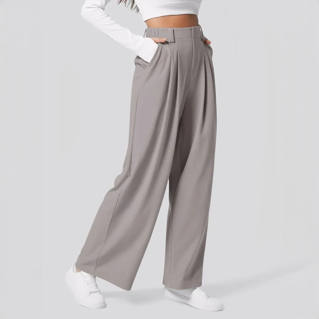 Montana - Pantalones sofisticados de pierna ancha