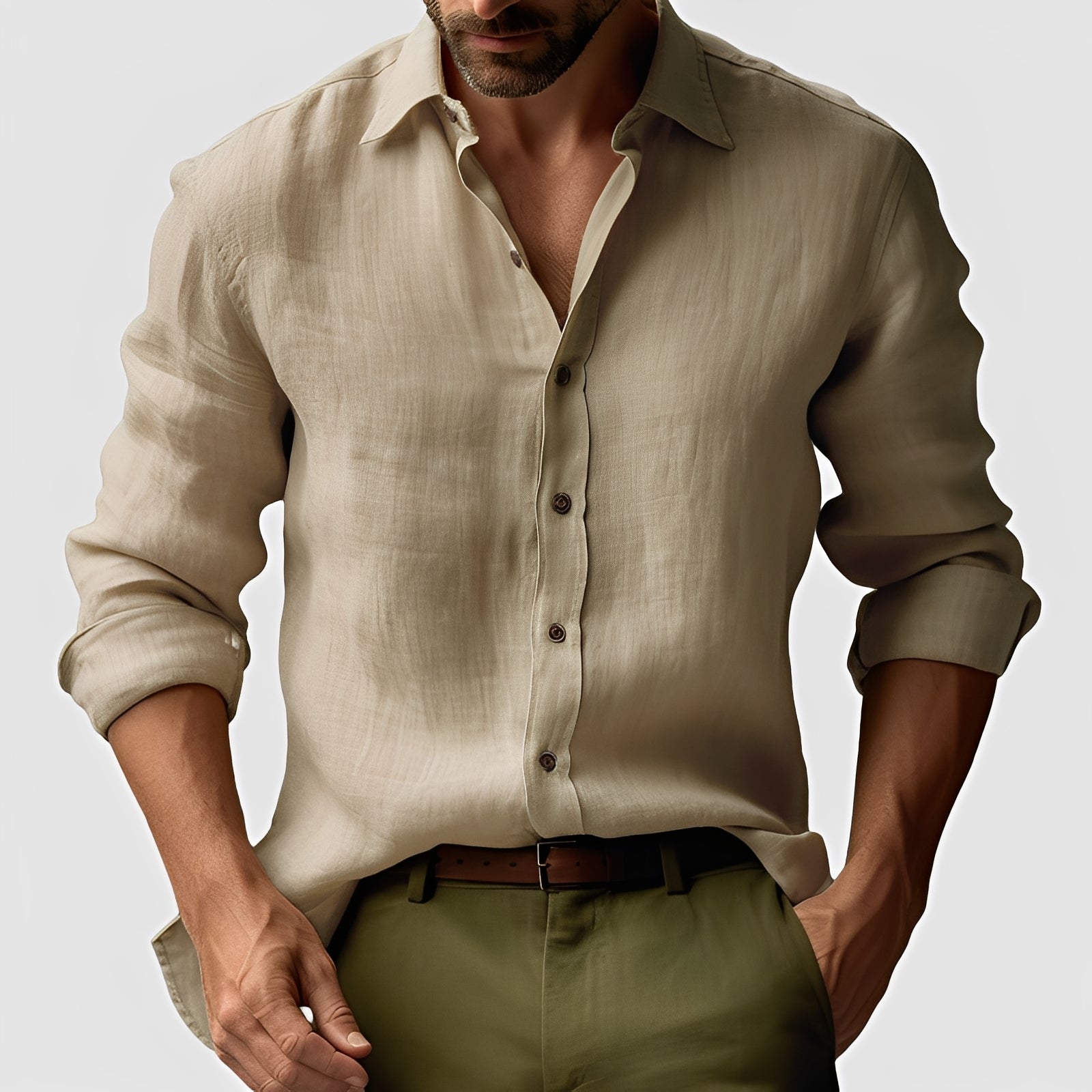 Emile - Camisa clásica y sencilla