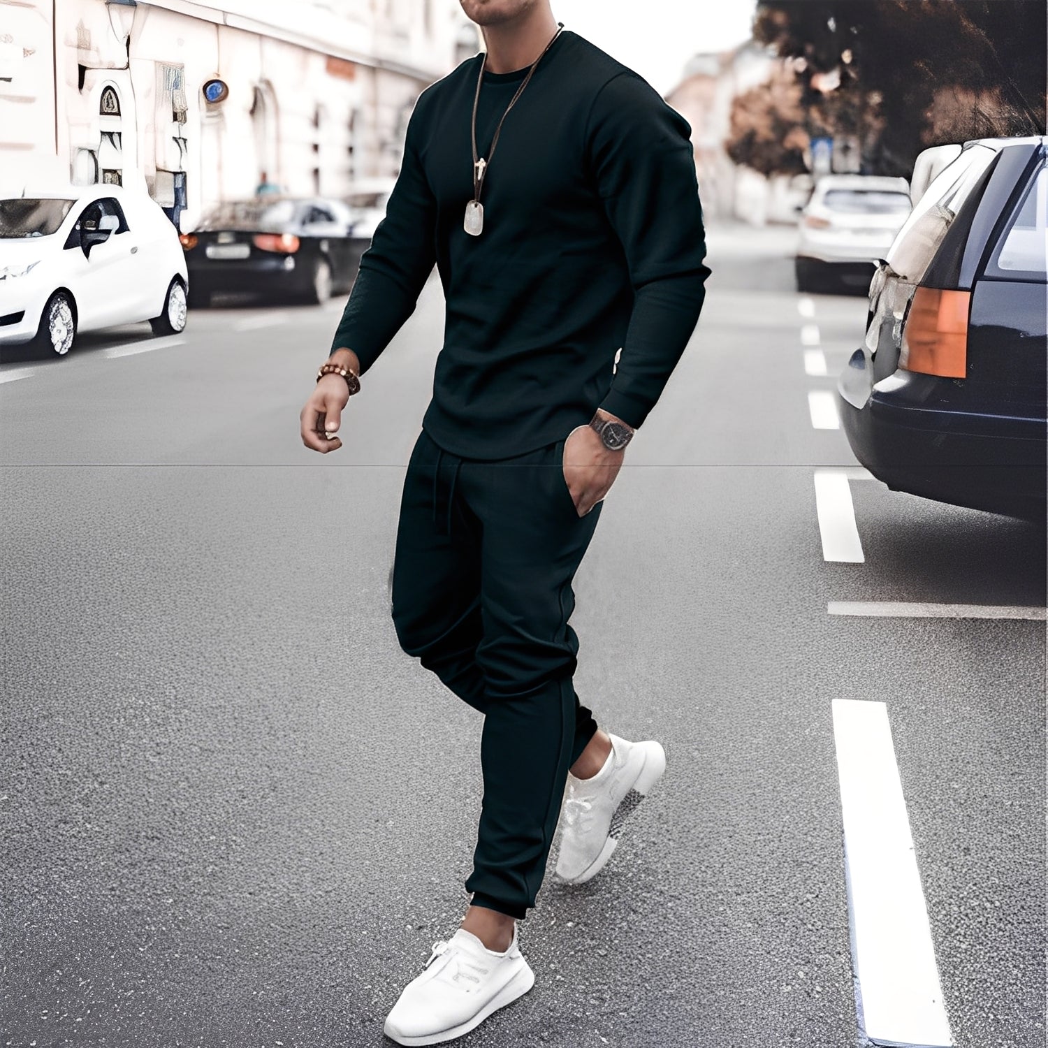 Dwayne - Set de pantalones con estilo contemporáneo
