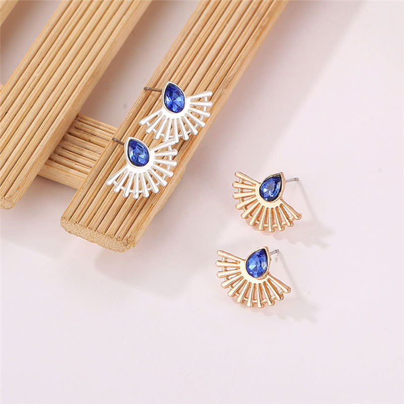 Pendientes de abanico Art Deco - Pendientes bohemios