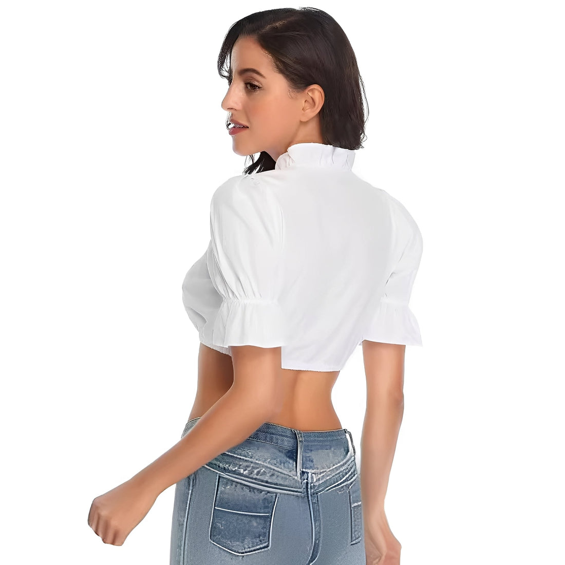 Zenia: Blusa dirndl tradicional y elegante