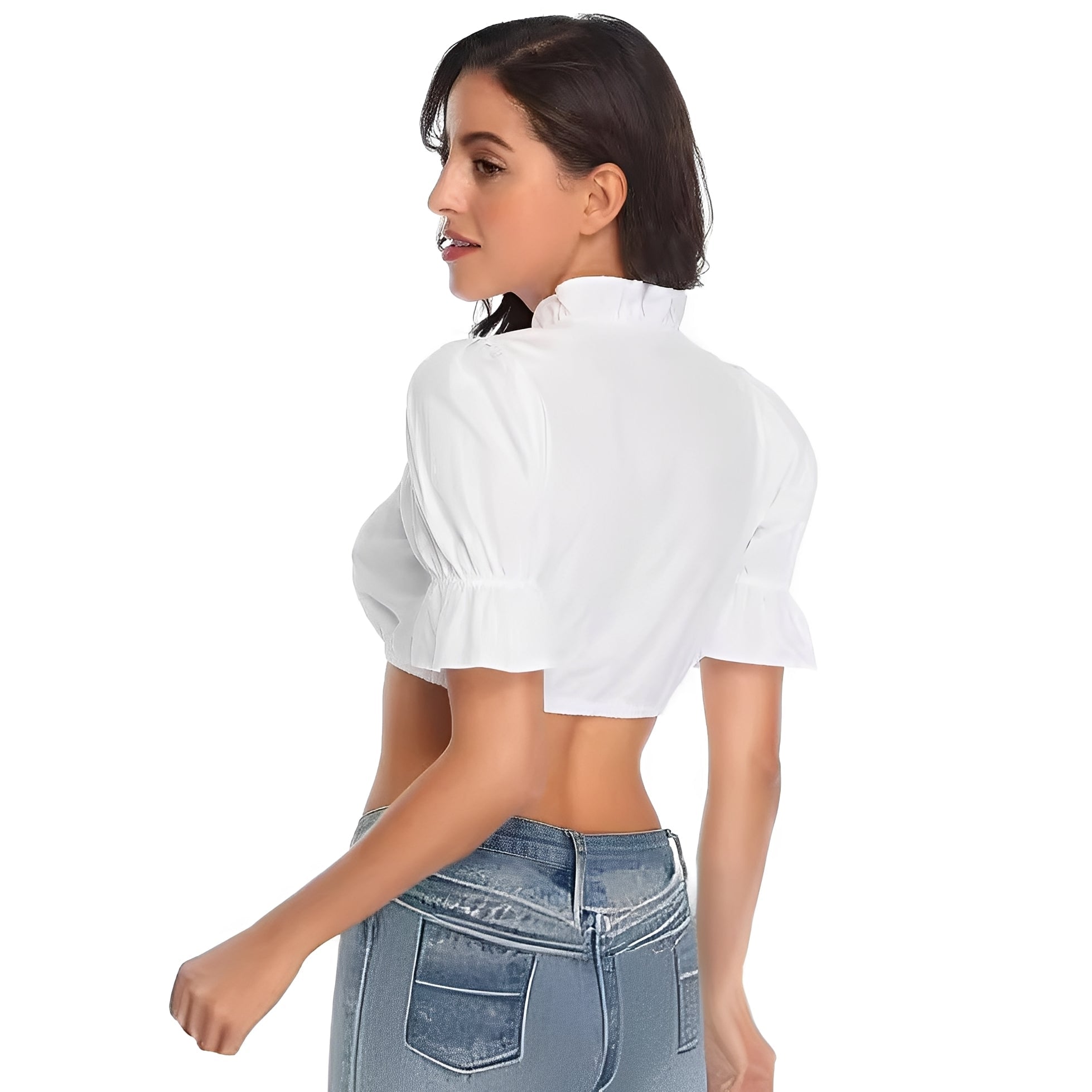 Zenia: Blusa dirndl tradicional y elegante