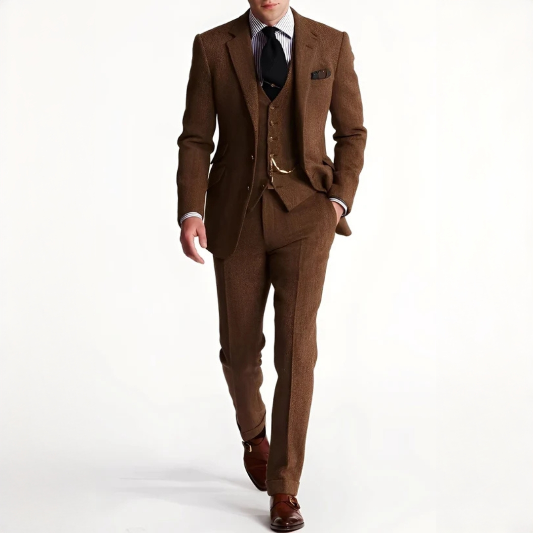 Desmond - Traje de tres piezas con estilo