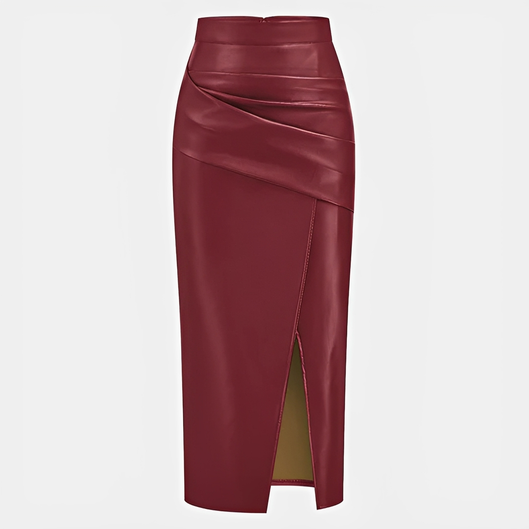 Glyza - Falda midi elegante y chic