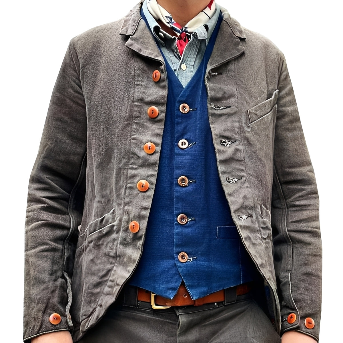 Rick - Chaqueta Casual con Múltiples Bolsillos