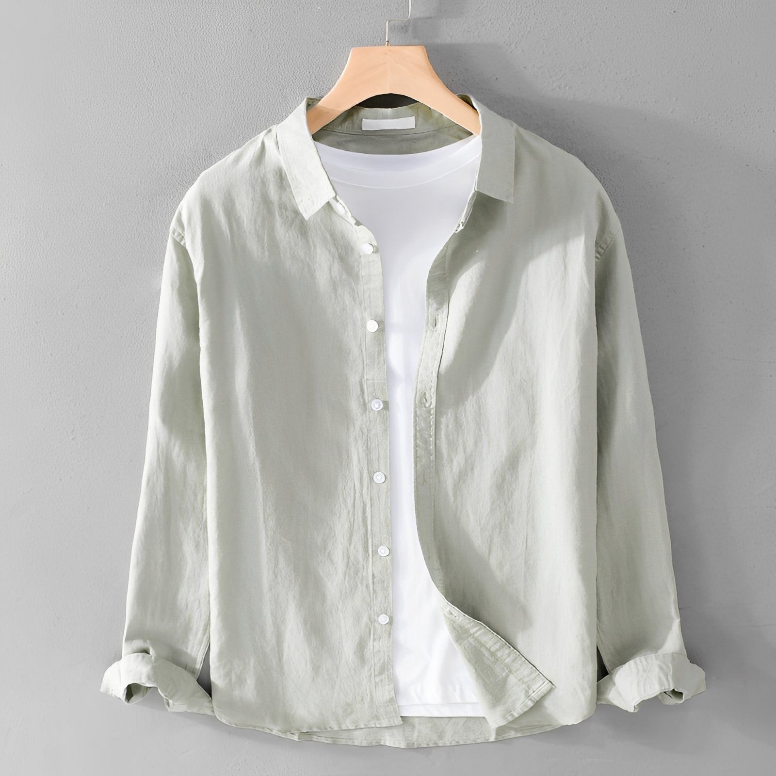 Rupert - Camisa Cómoda de Manga Larga