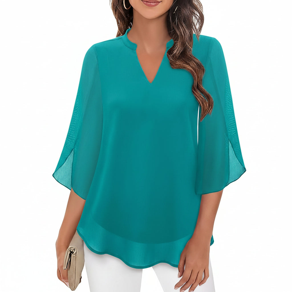 Brianna - Blusa suelta con una silueta elegante