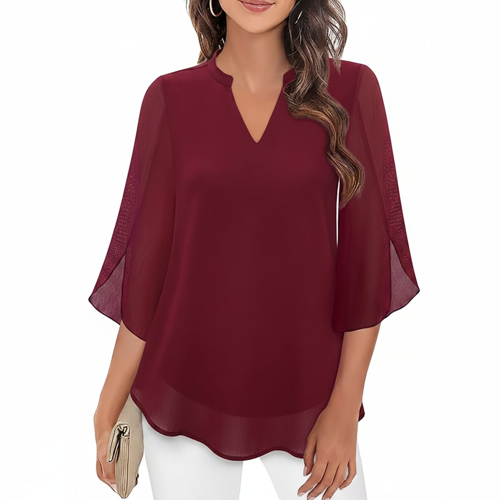 Brianna - Blusa suelta con una silueta elegante