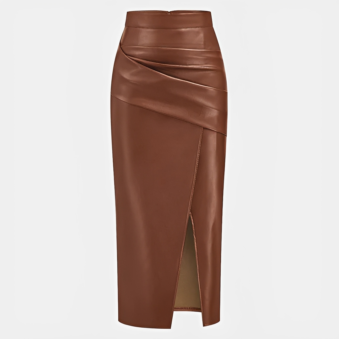 Glyza - Falda midi elegante y chic