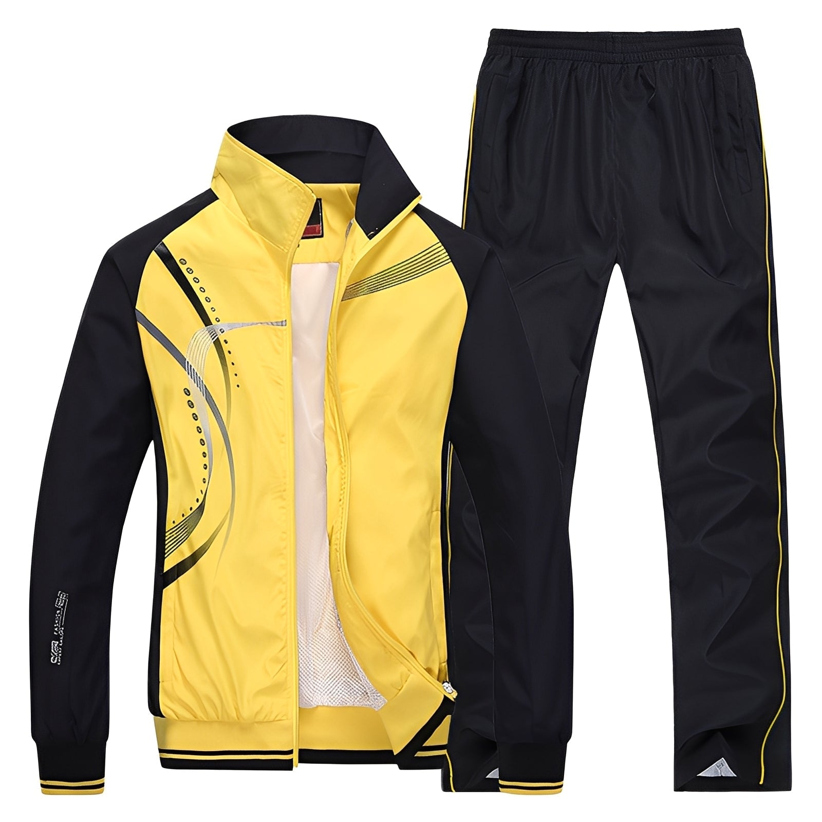 Finn - Conjunto de chaqueta y pantalón para hombres