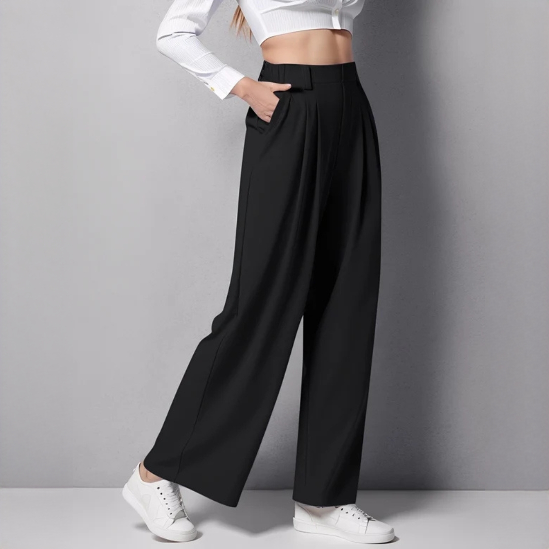 Montana - Pantalones sofisticados de pierna ancha