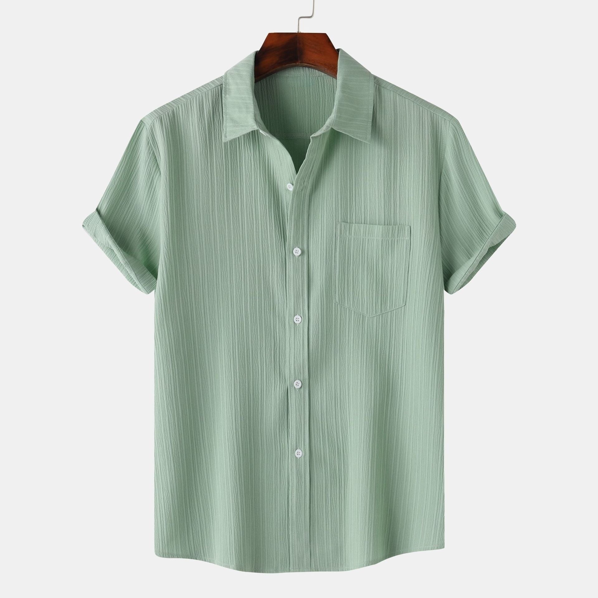 Jakub - Camisa Casual de Manga Corta