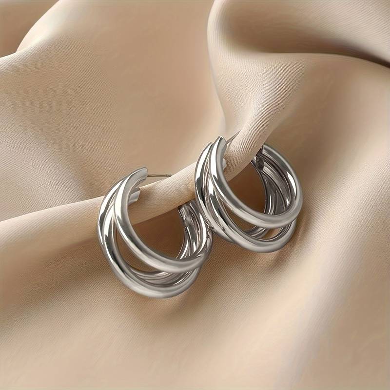 Aro triple - 3 aros dorados
