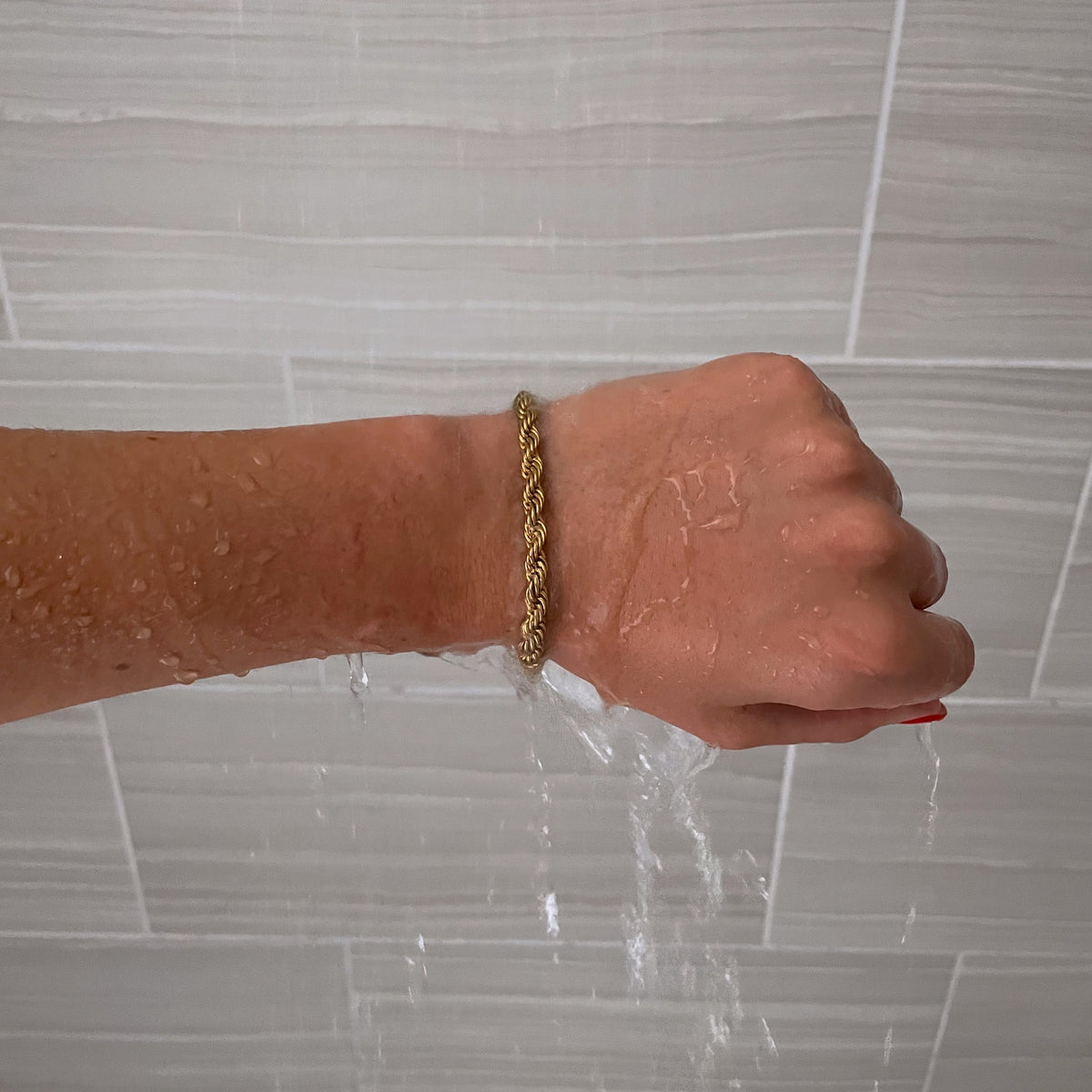 Mila – Pulsera entrelazada de acero inoxidable