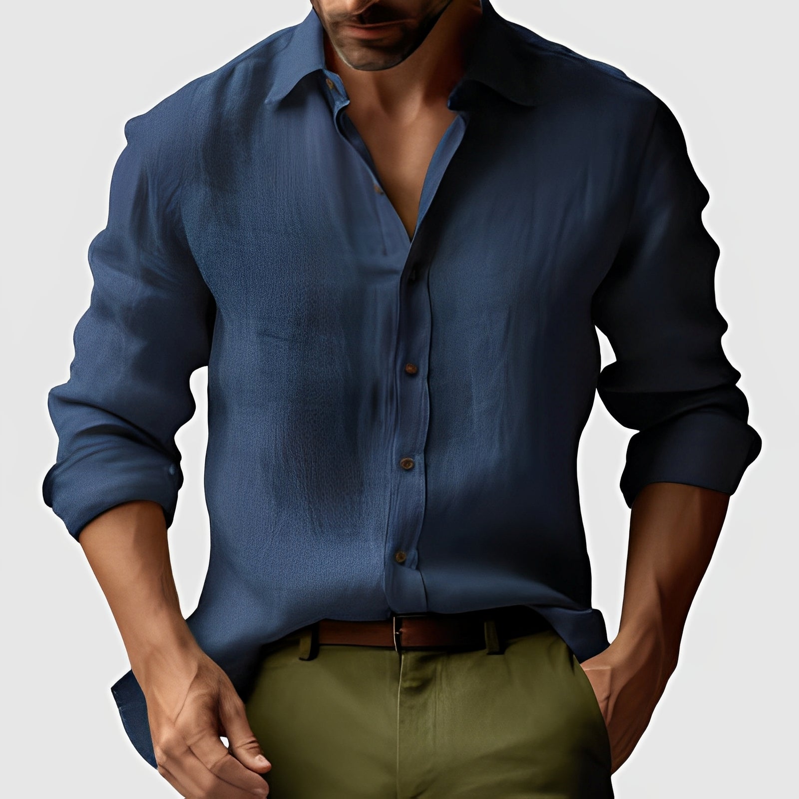 Emile - Camisa clásica y sencilla