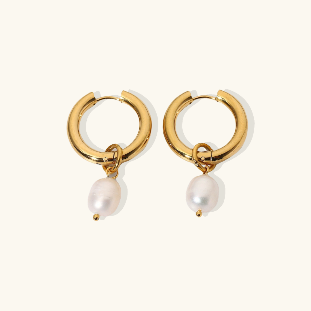 Ada – Pendientes Elegantes con Perla