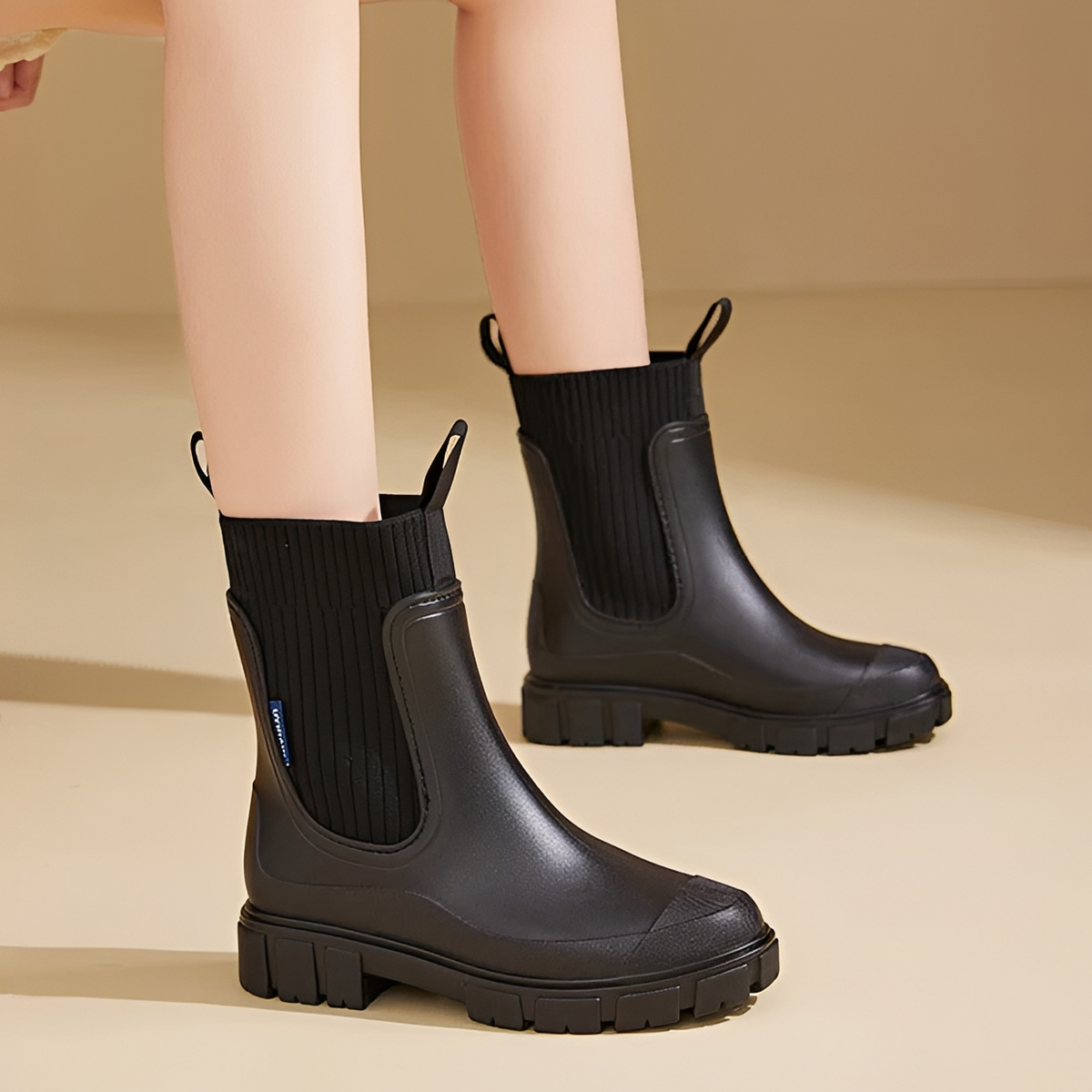 Claire - Botas de lluvia cómodas e impermeables