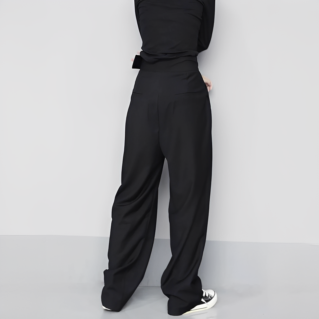 Marisa - Pantalones modernos de pierna ancha