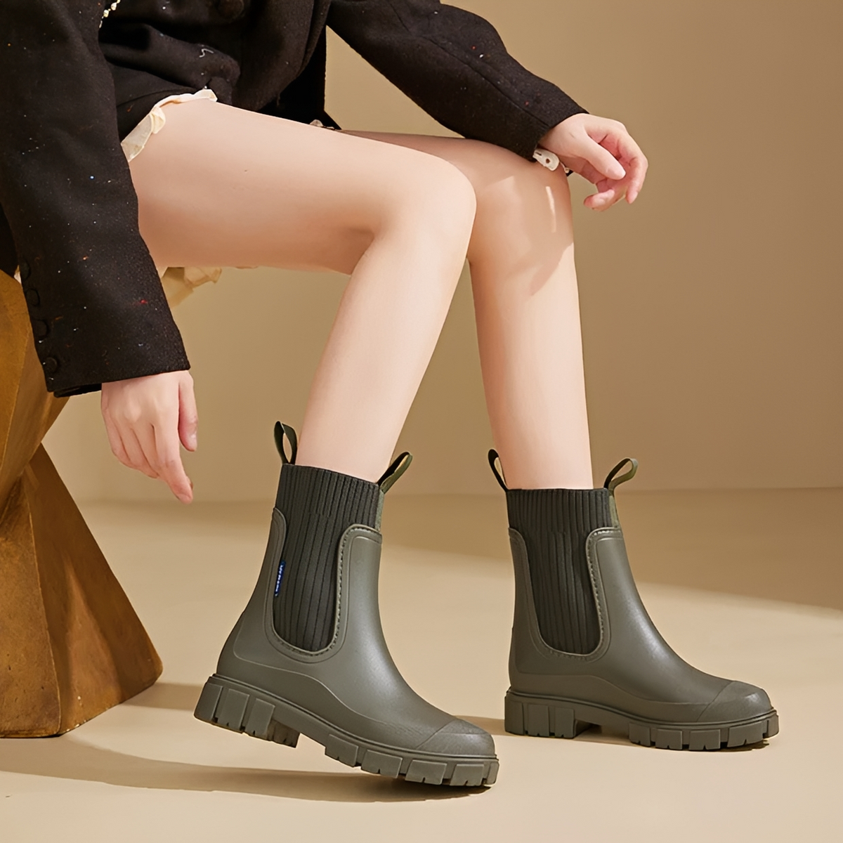 Claire - Botas de lluvia cómodas e impermeables
