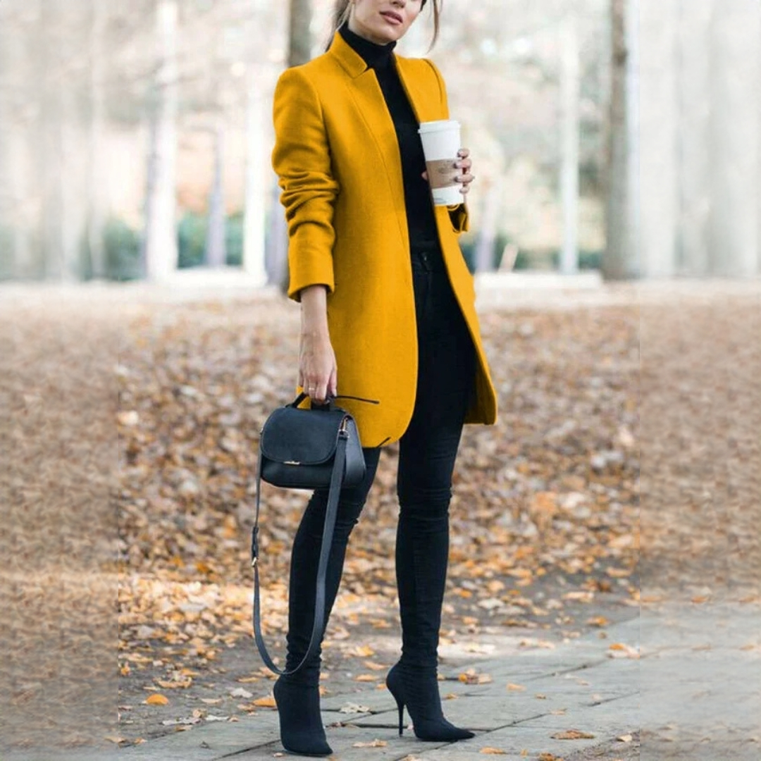 Savannah - Blazer largo elegante