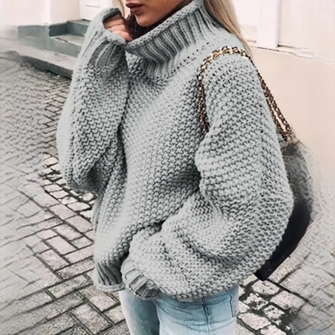 Vale - Suéter con cuello alto elegante y con estilo