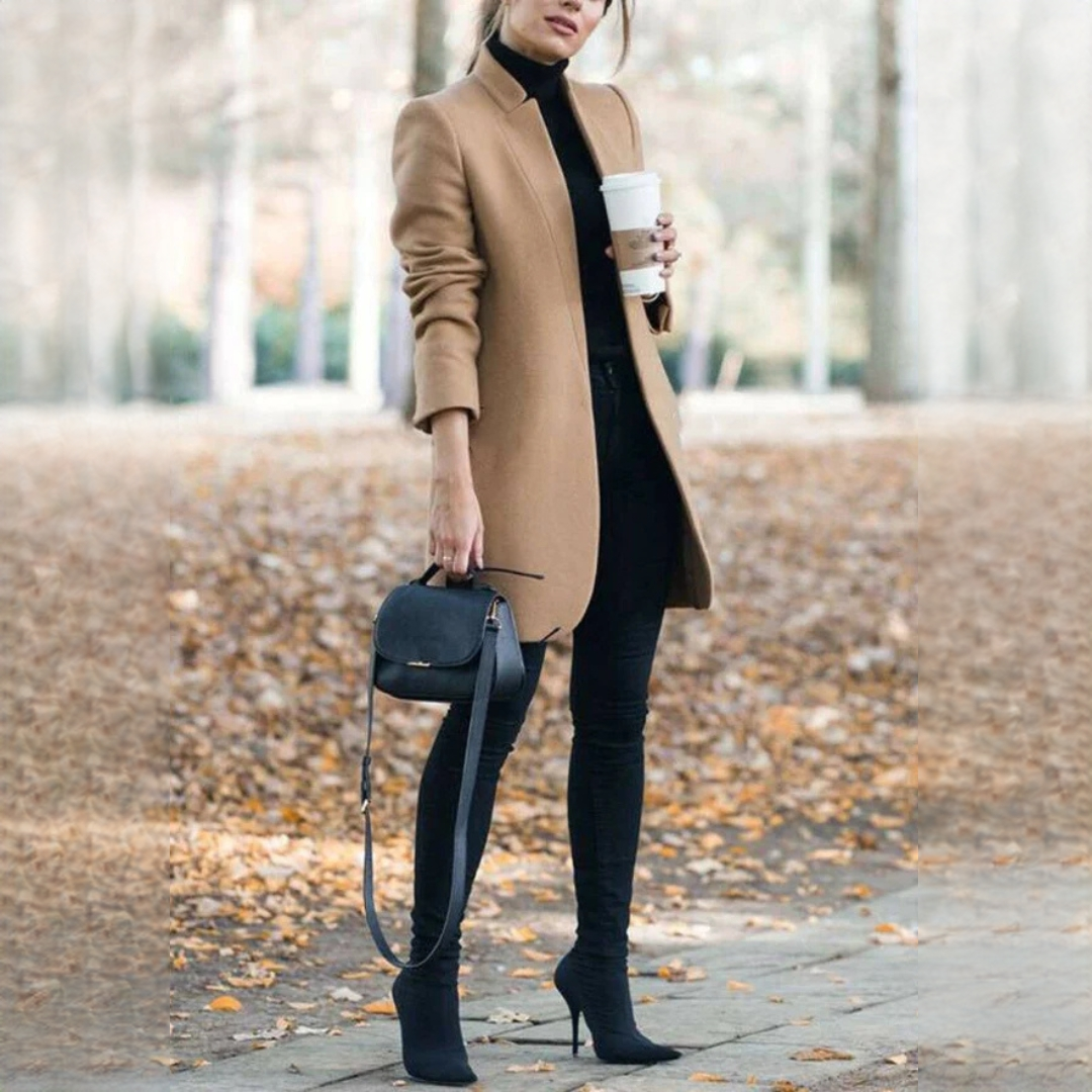 Savannah - Blazer largo elegante