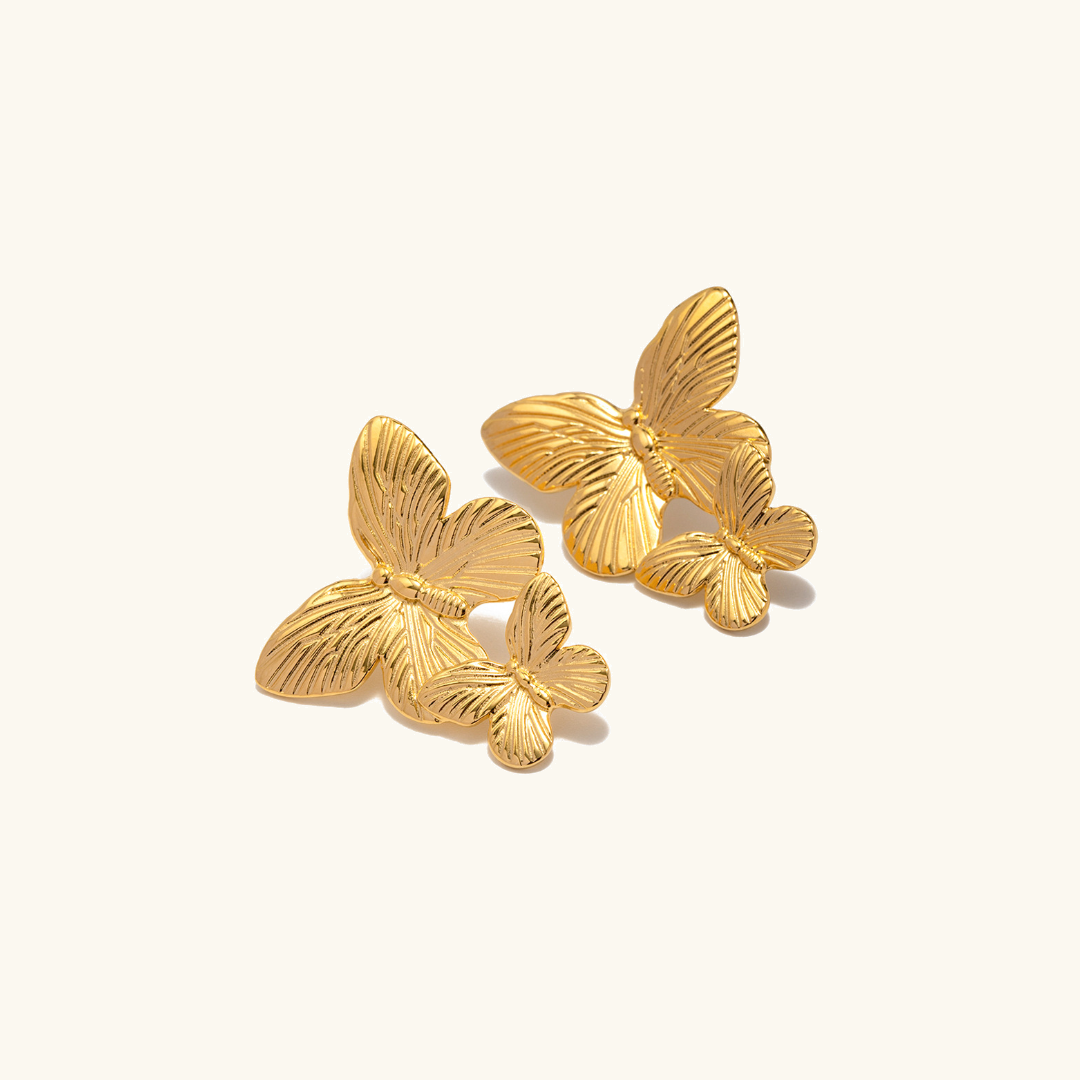 Aurelia – Pendientes sofisticados de mariposa