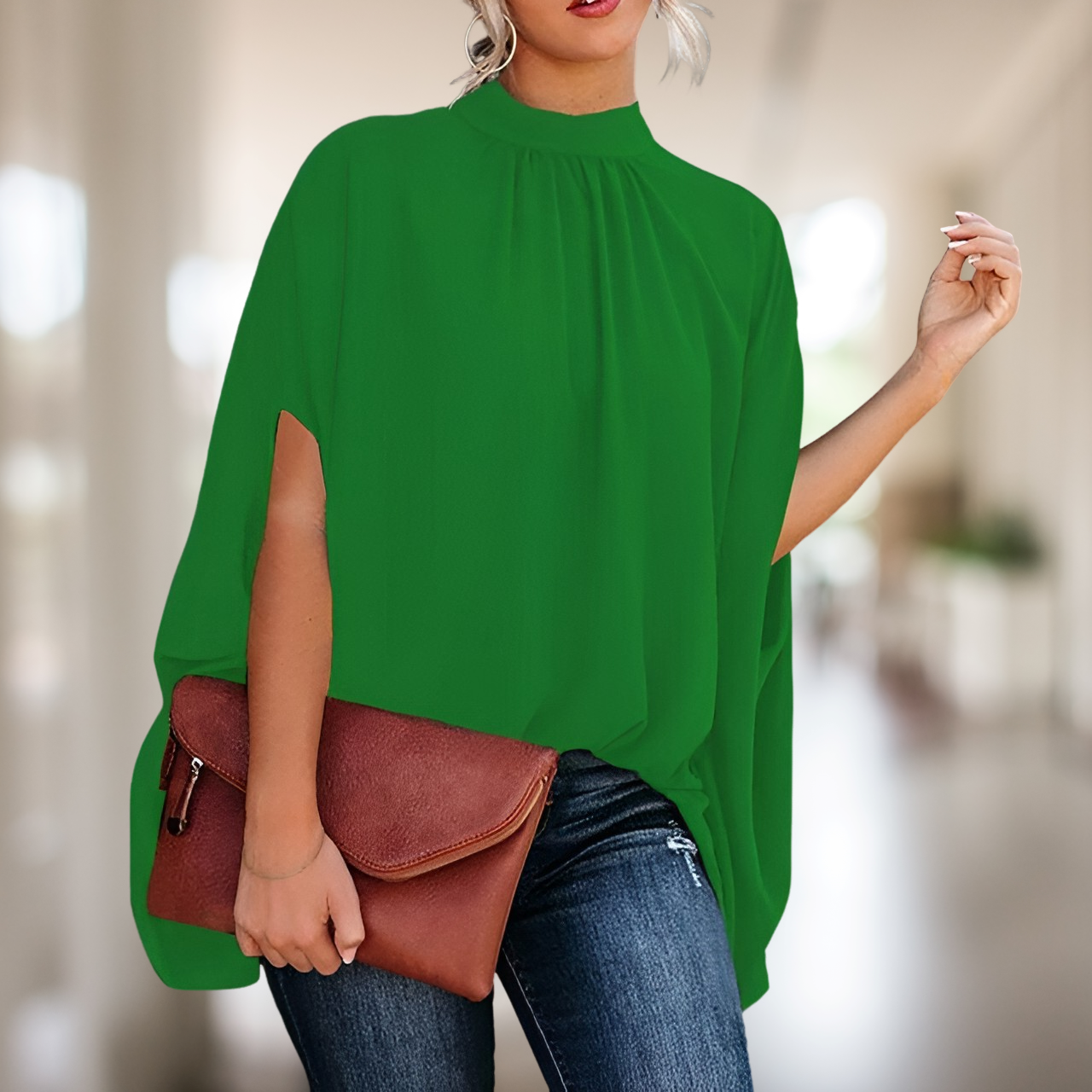 Zara - Blusa Acampanada