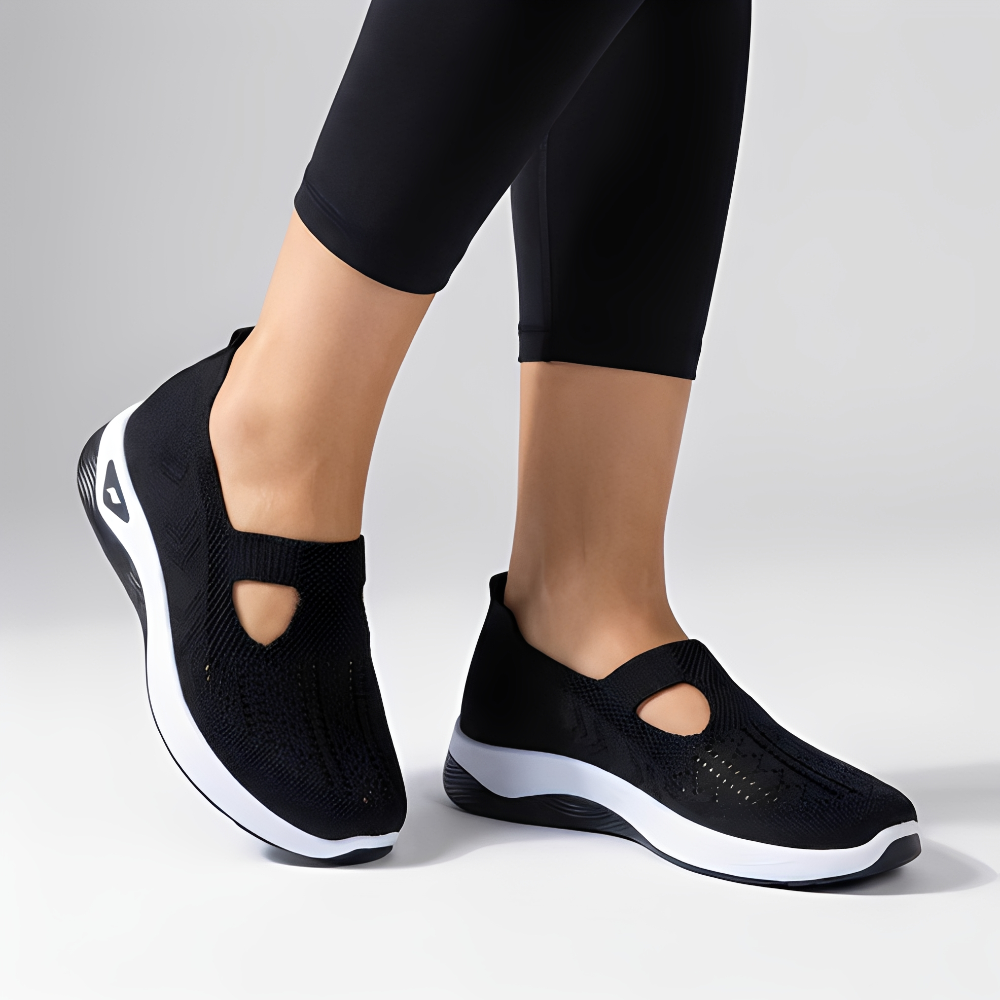 Kyllen – Zapatillas deportivas sin cordones para mujeres