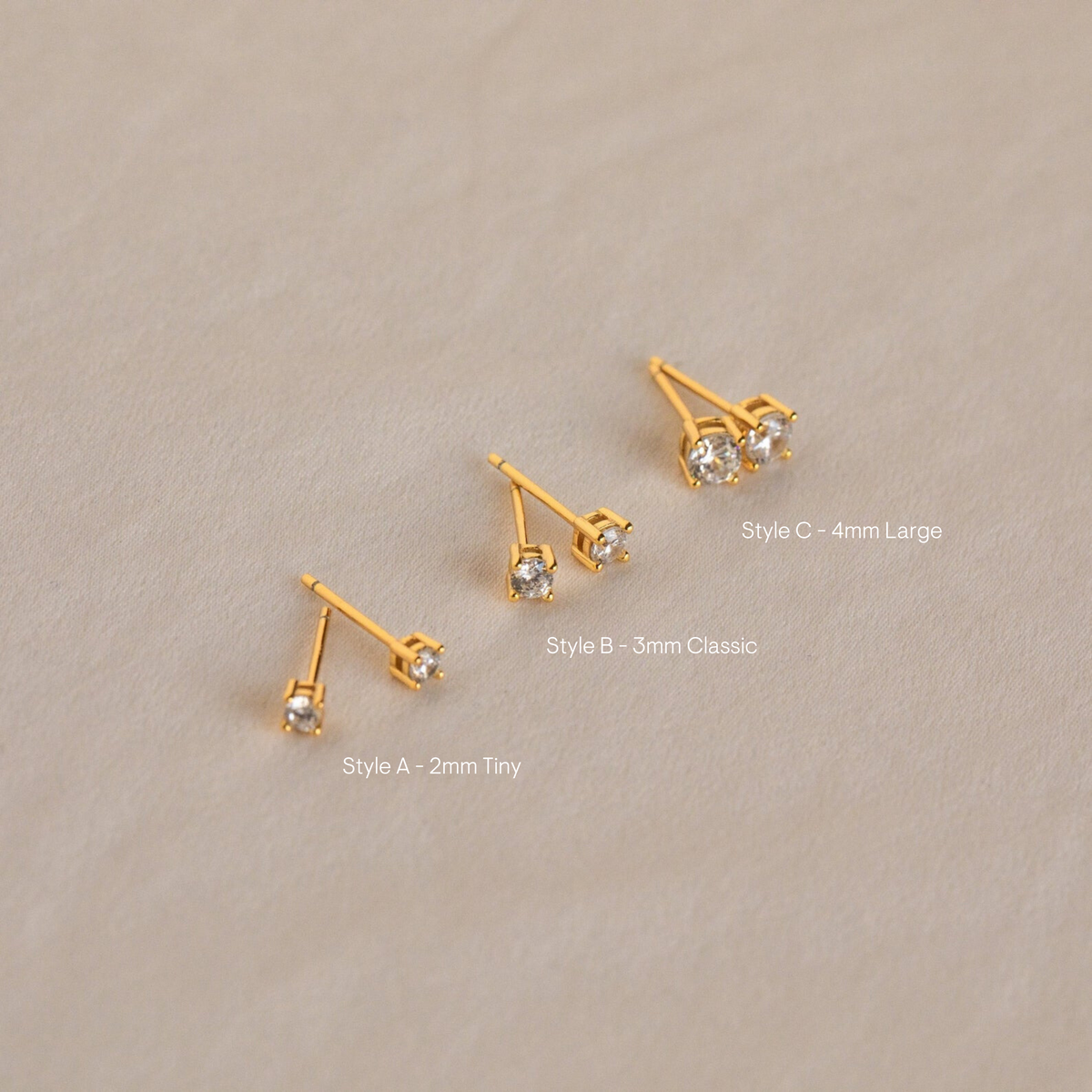 Booker – Conjunto de pendientes de diamante