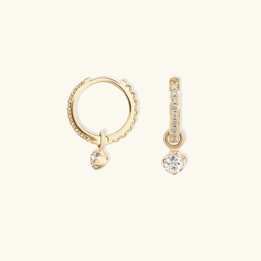 Celestine – Pendientes colgantes elegantes
