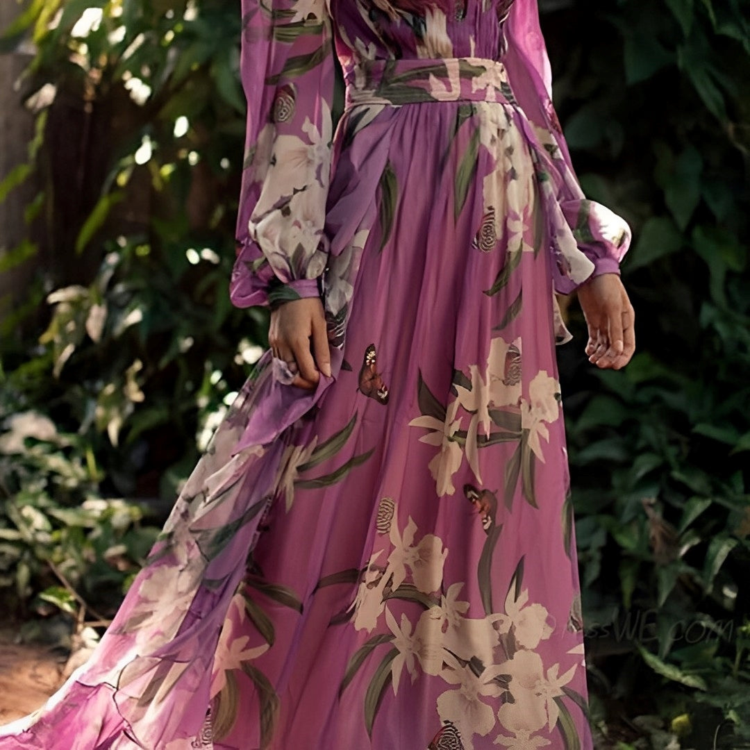 Theia - Vestido floral ligero y aireado