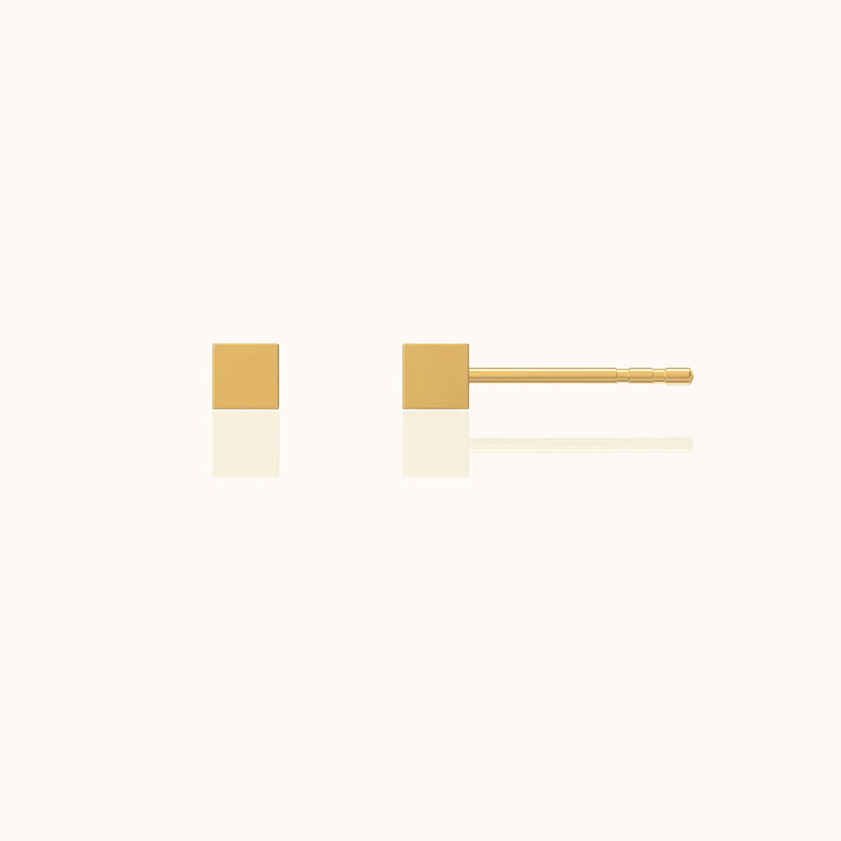 Yasuko - Pendientes cúbicos minimalistas