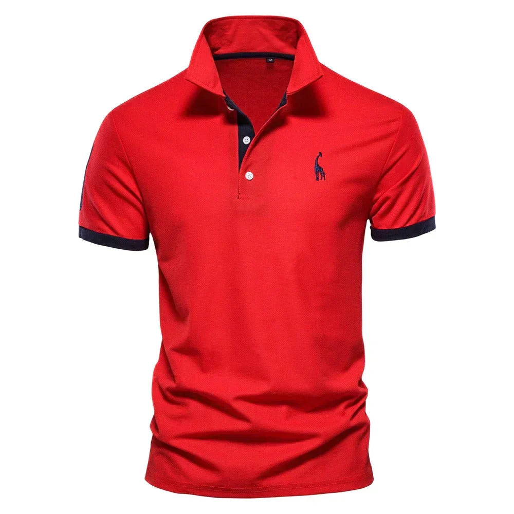 Brent - Polo casual para hombres