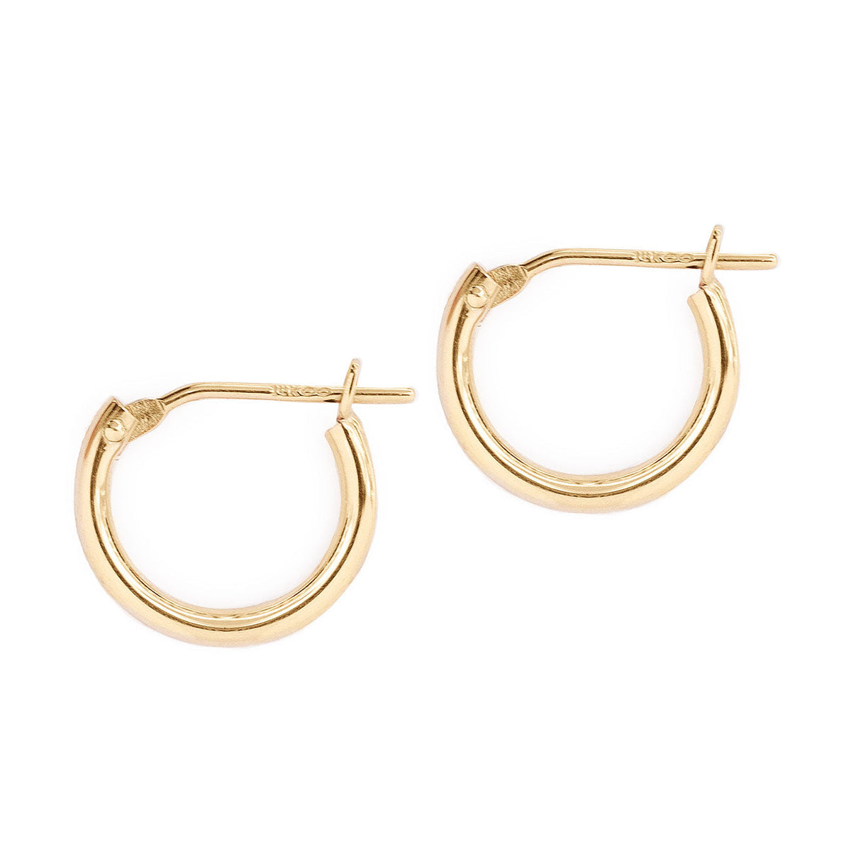 Pendientes Huggie de aro clásicos