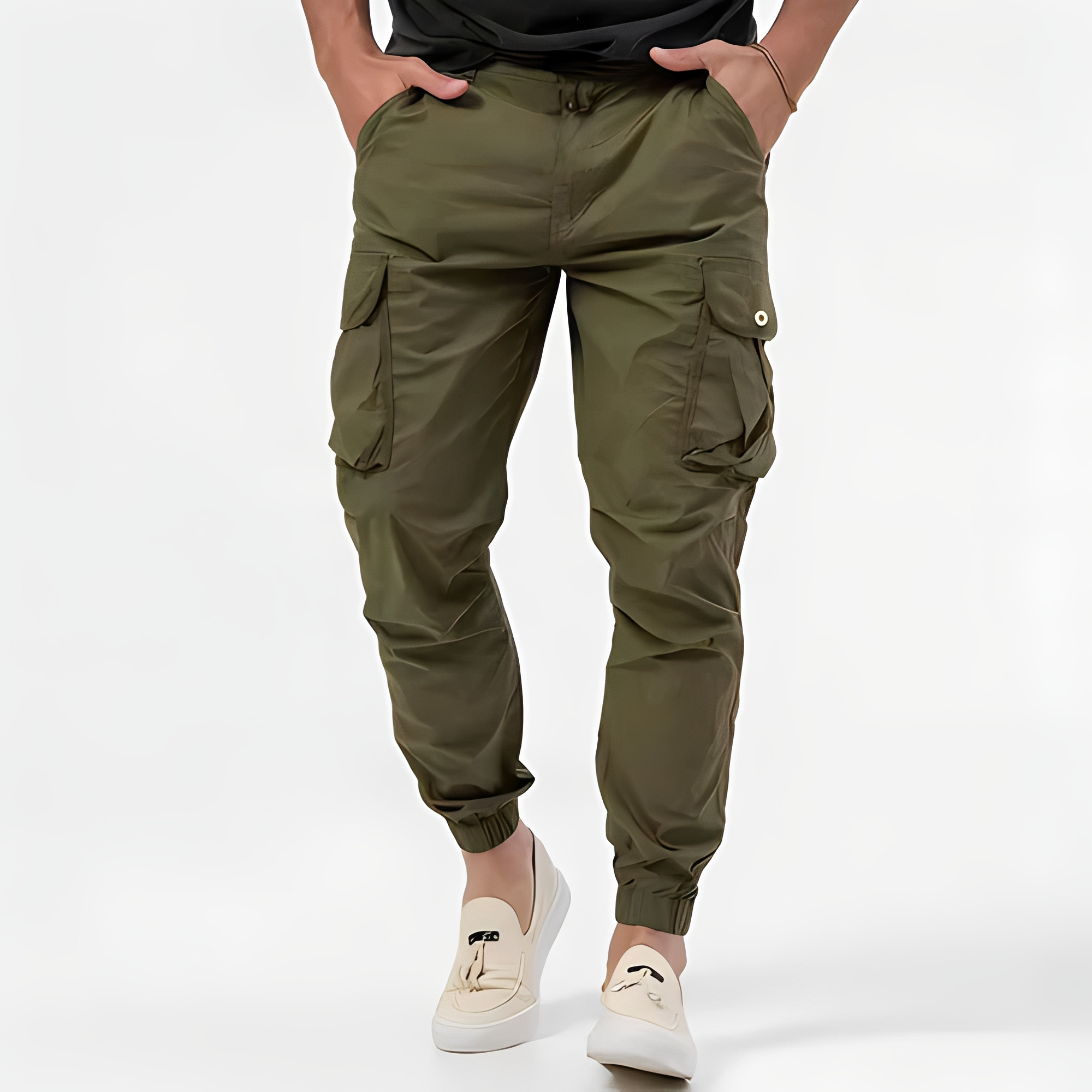 Glendel - Pantalones cargo de moda para hombre