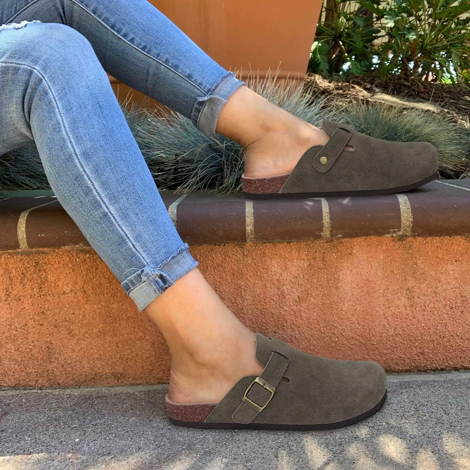 Lian - Sandalias Boston casuales