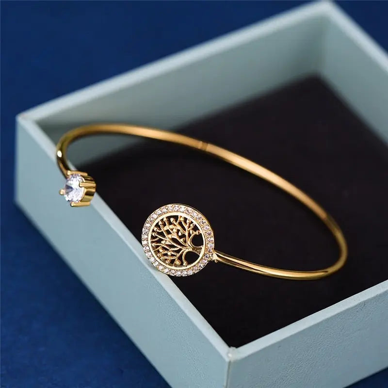 Aeriel – Pulsera regulable con árbol de la vida
