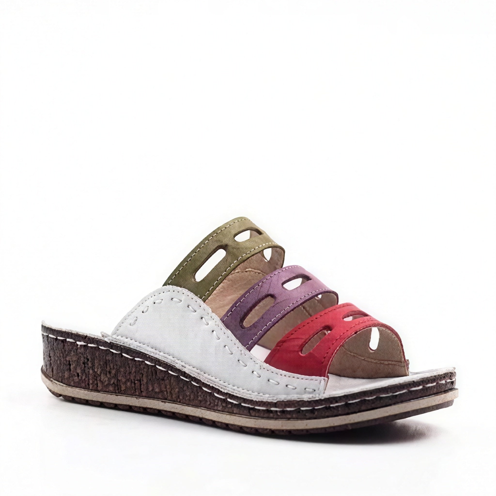 Stella - Sandalias con tacón en cuña