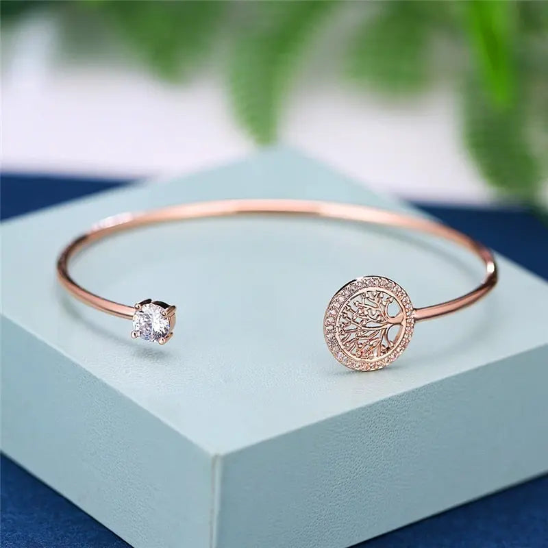 Aeriel – Pulsera regulable con árbol de la vida