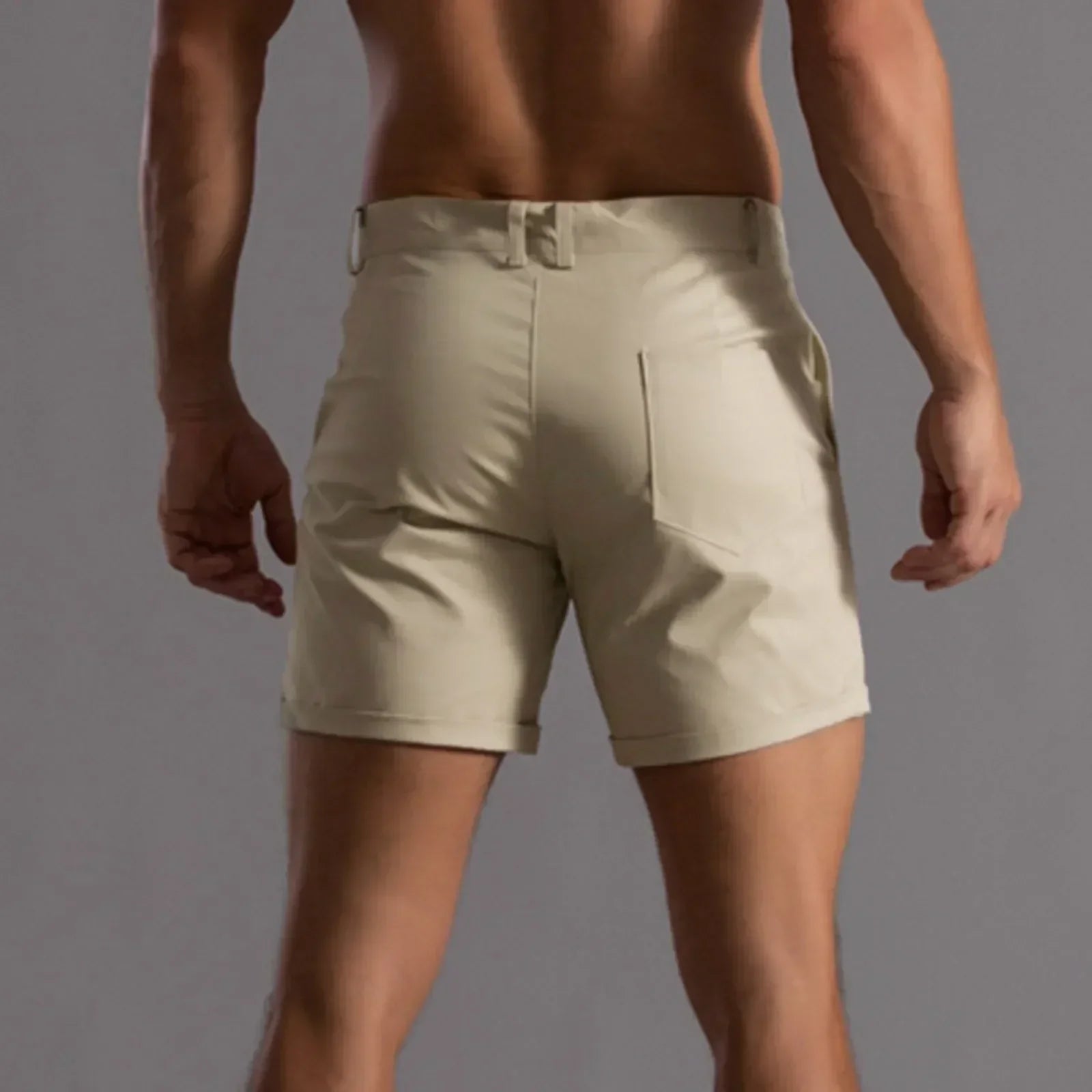 Andrie - Pantalones Cortos Casual de Hombre para Verano