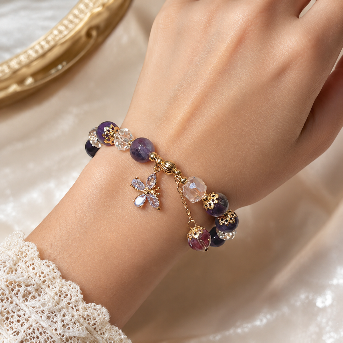 Aura – Pulsera de amatista curativa
