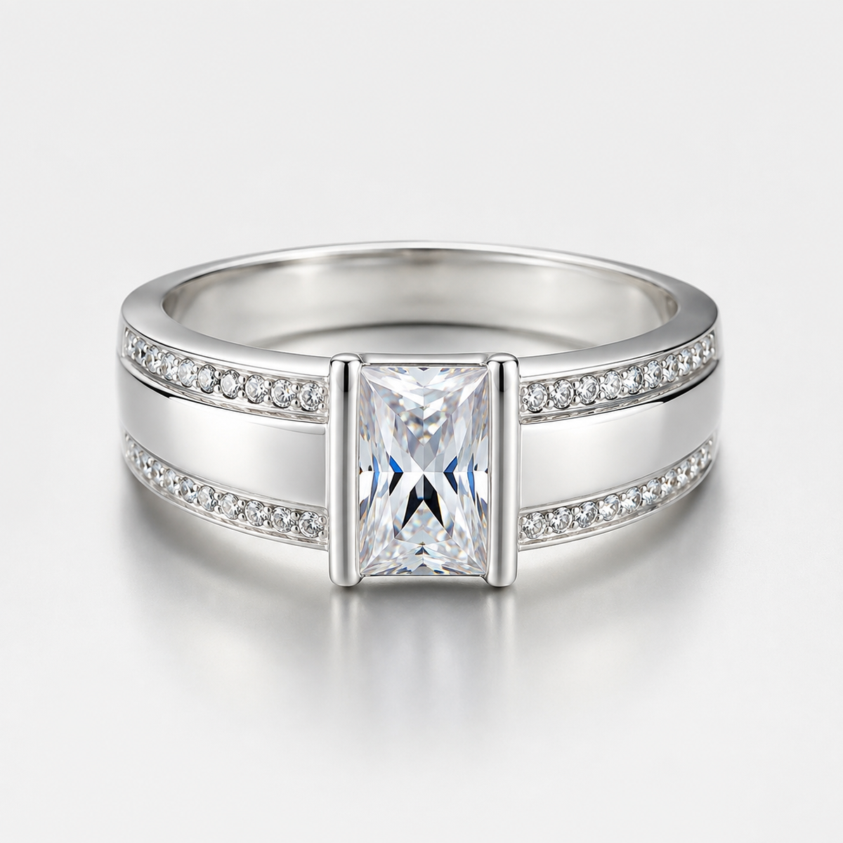 Vivienne – Anillo vintage con cristal engastado