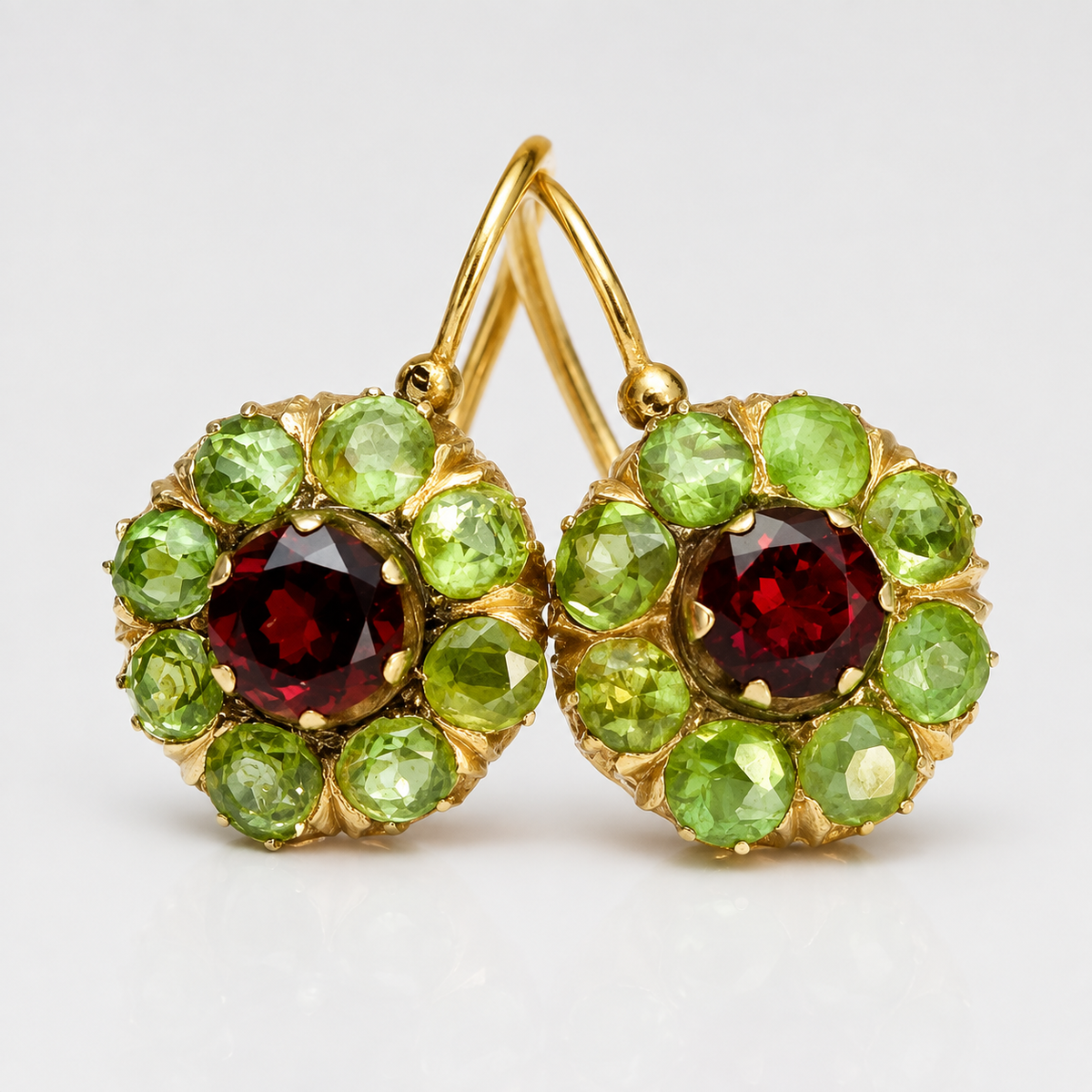 Clara – Pendientes Vintage Redondos