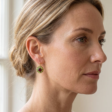 Clara – Pendientes Vintage Redondos