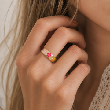 Smiley - Anillo sonriente vibrante